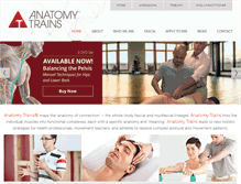 Tablet Screenshot of anatomytrains.co.uk